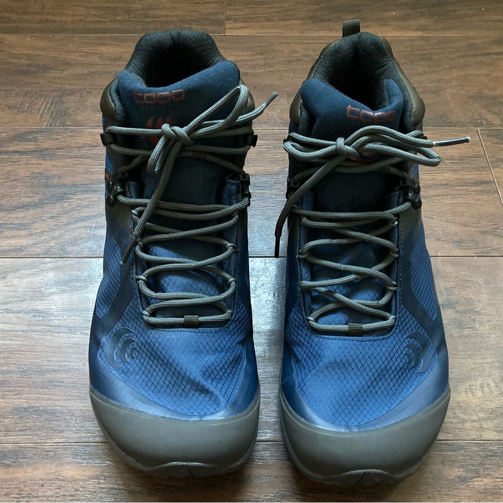 Topo Trailventure Men’s hiking boots - Navy Red - size 13